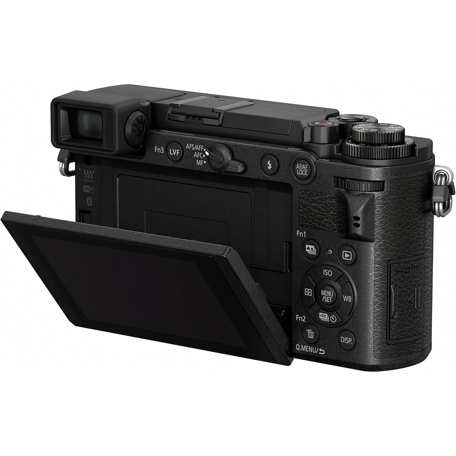 Panasonic LUMIX DC-GX9 Compact System Camera - Lumix G 45-150mm f4-5.6 ASPH Mega O.I.S Vario - Black - 6