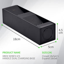 G-STORY Controller Charger for Xbox Series X/S, Xbox Controller Charging Dock Station with 1.5m Charging Cable & 2 * 1100 mAh Rechargeable Batteries  - 3