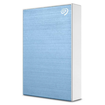 SEAGATE One Touch 4TB External HDD with Password Protection Light Blue - 1