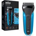 Braun Series 3 Electric Shaver For Men - Black/Blue - 1