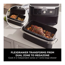 NINJA Foodi FlexDrawer AF500UK 10.4L Dual Air Fryer - Black - 2