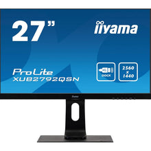 iiyama 27" IPS Monitor HDMI/DisplayPort, Speakers, Adjustable Stand XUB2792QSN - 1