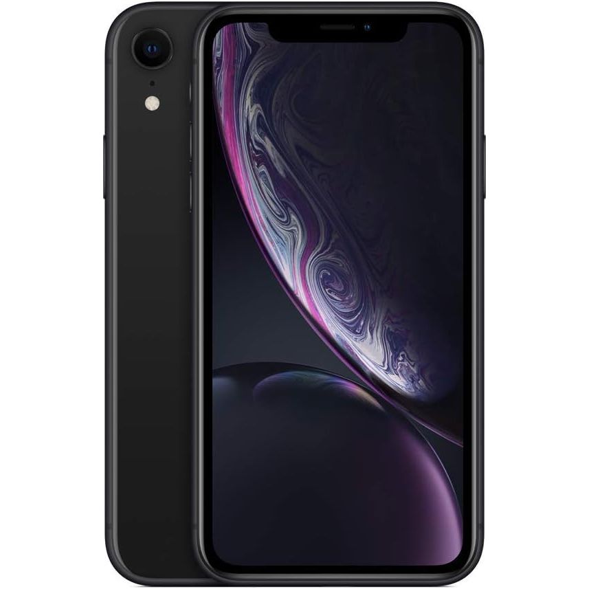 Apple iPhone XR 64GB - Black, Unlocked (Apple Certified Pre-Owned) - 1