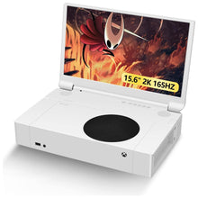 G-STORY 15.6’’ Portable Monitor for Xbox Series S, 165Hz 2K IPS Portable Screen for Xbox Series S, Travel Monitor for Xbox Series S with Dual Speakers, Two HDMI, HDR, Freesync, Game Mode - 1