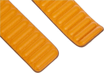 Apple Watch Strap Leather Link (44mm) - California Poppy - 2
