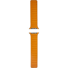 Apple Watch Strap Leather Link (44mm) - California Poppy - 3
