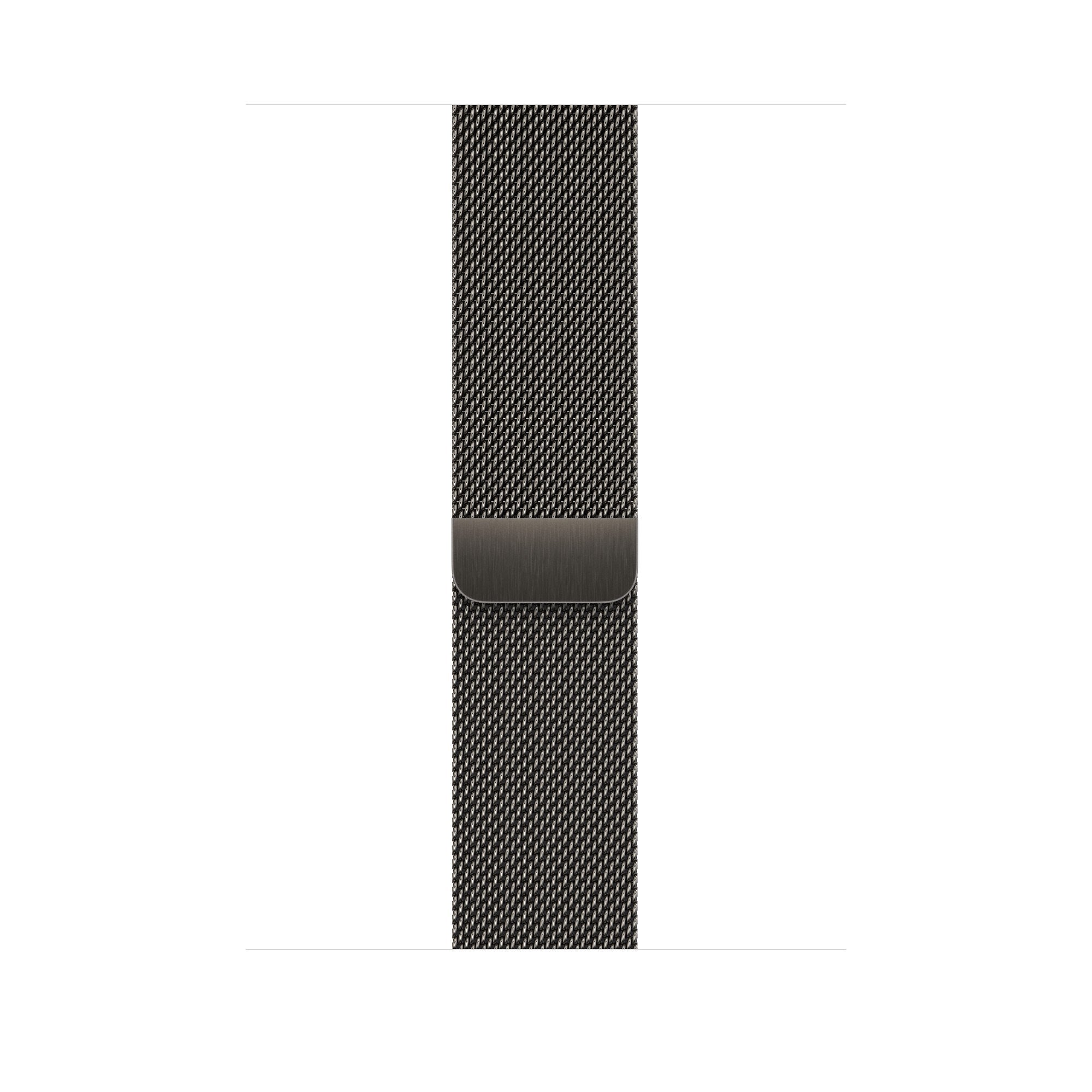 Apple Watch Strap Graphite Milanese Loop (44mm)   - 1