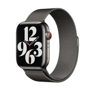 Apple Watch Strap Graphite Milanese Loop (44mm)   - 2