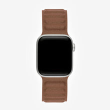 Apple Watch Strap Leather Link (40mm) - Saddle Brown - 5