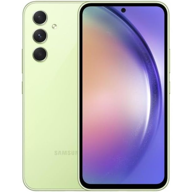 Samsung Galaxy A54 5G 128GB, 8GB RAM Dual Sim - Awesome Lime - Unlocked - 1