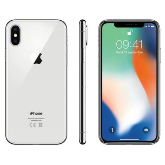 Apple iPhone X 64GB Silver -  Unlocked - 4