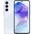 Samsung Galaxy A55 5G, Factory Unlocked Android Smartphone, 128GB, 8GB RAM, 2 day battery life, 50MP Camera, Awesome Iceblue, - 1