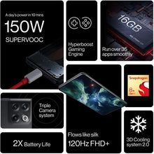 OnePlus 10T 5G 8GB+128GB Moonstone Black - Unlocked - 6