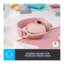 LOGITECH Zone Vibe 100 Wireless Headset [Rose] - 2