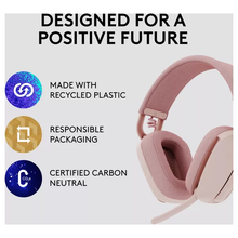 LOGITECH Zone Vibe 100 Wireless Headset [Rose] - 4