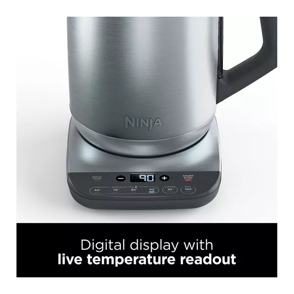 NINJA Perfect Temperature KT201UK Jug Kettle - Stainless Steel - 2