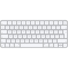 Apple Magic Keyboard with Touch ID: Bluetooth, rechargeable. Works with Mac computers silicon; British English, white keys with varities of Colours - 3