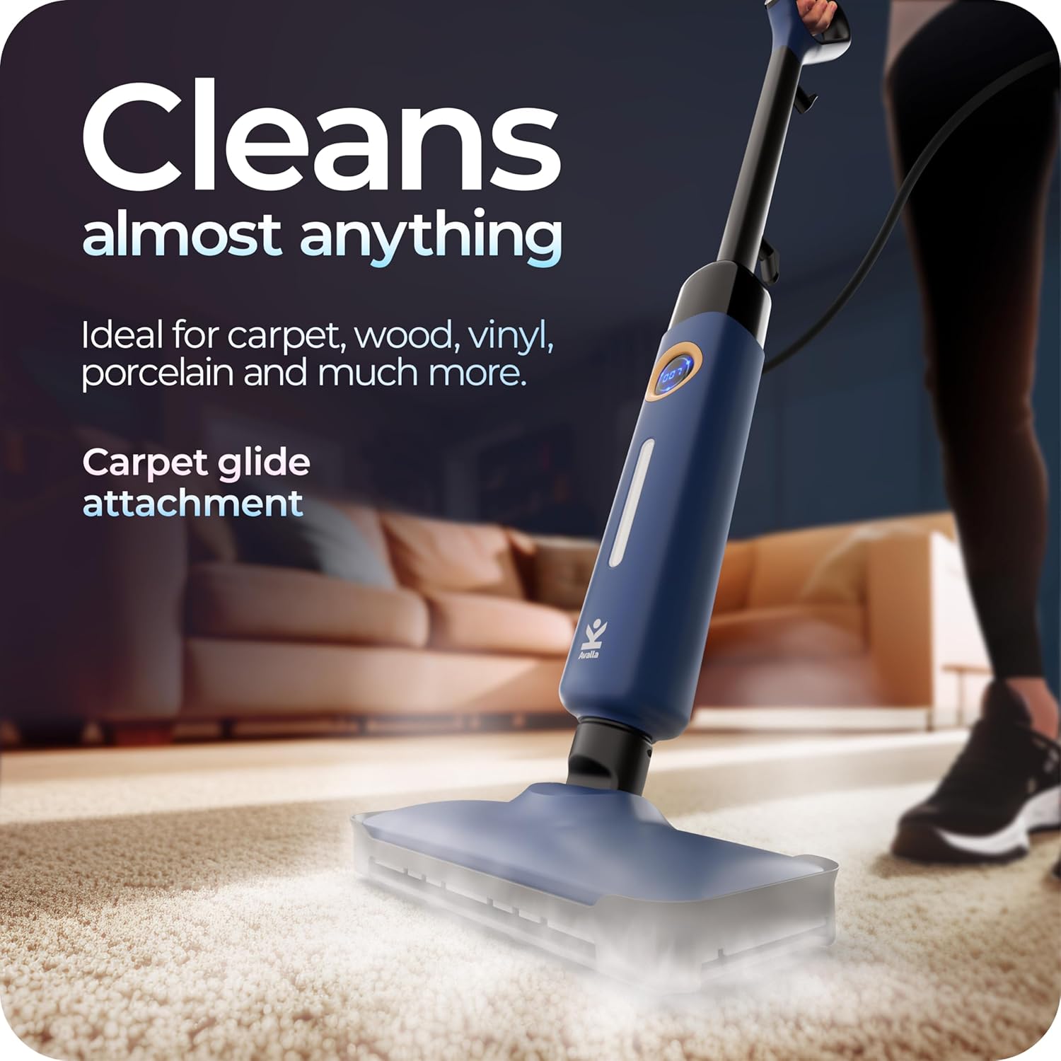 Avalla T-20 high pressure steam mop - blue - 5