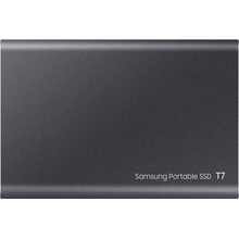 SAMSUNG T7 Portable External SSD - 1 TB, Grey - 3