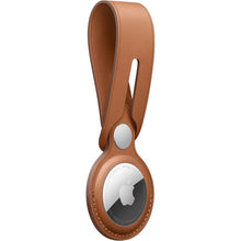 AirTag Leather Loop - Saddle Brown - 2
