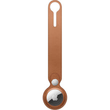 AirTag Leather Loop - Saddle Brown - 4
