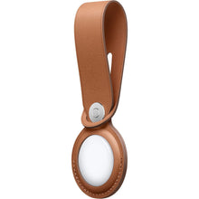 AirTag Leather Loop - Saddle Brown - 3