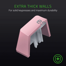 RAZER PBT Keycap Upgrade Set - UK/US Layout, Quartz Pink - 2