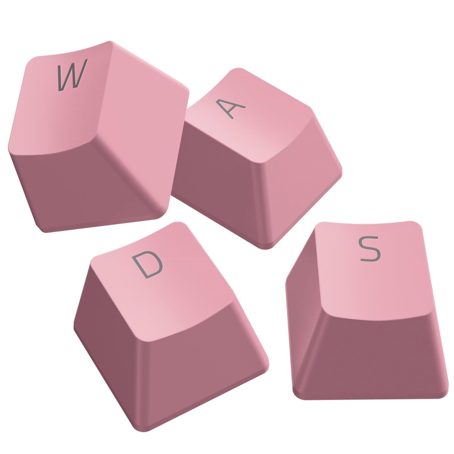 RAZER PBT Keycap & Coiled Cable - UK/US Layout, Quartz Pink - 2