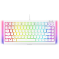 RAZER BlackWidow V4 75% Mechanical Gaming Keyboard - White Edition - (Orange Switches) - US Layout - 1
