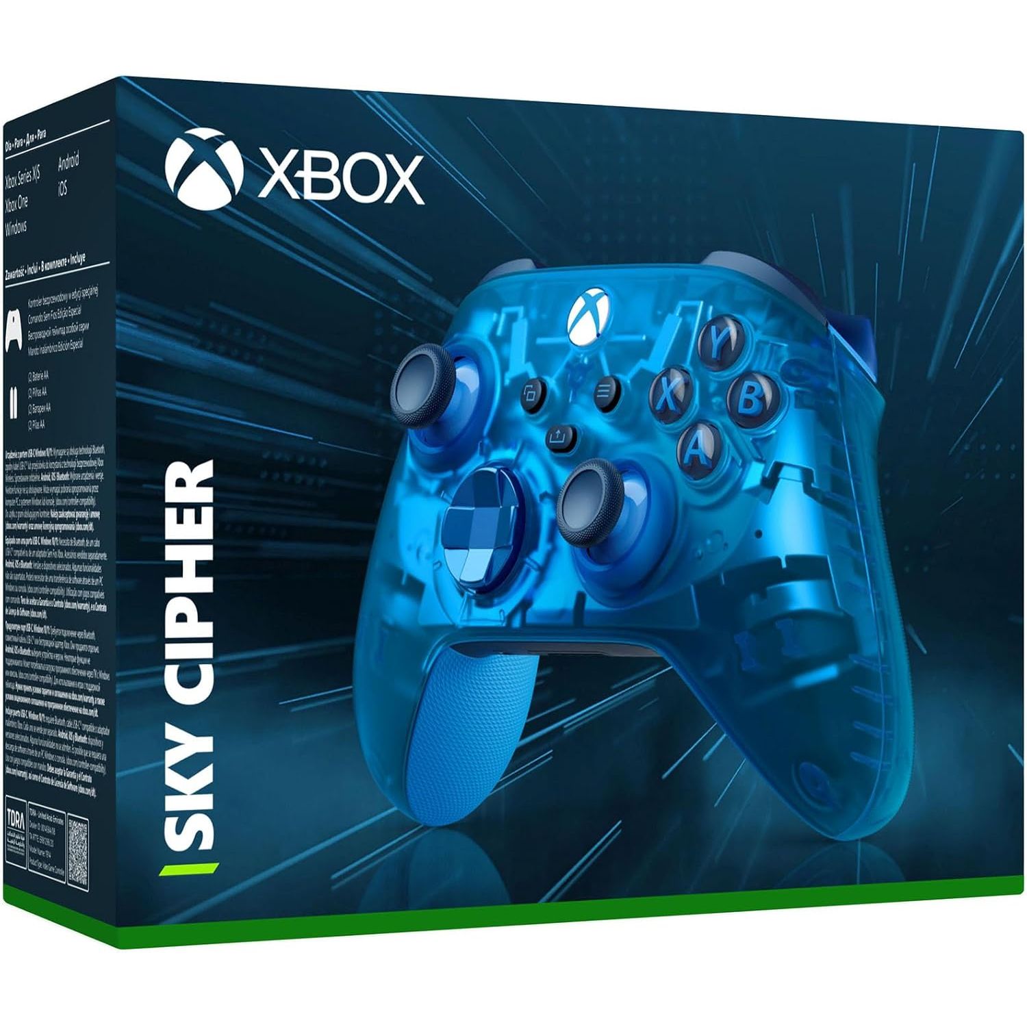 Xbox Wireless Controller – Sky Cipher Special Edition, Series X|S, One, and Windows - 3