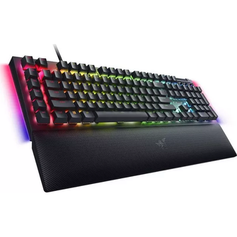RAZER Blackwidow V4 Mechanical Gaming Keyboard - Black - Clicky (Green Switches) UK Layout - 3