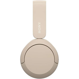 Sony WH-CH520 Wireless Bluetooth Headphones - up to 50 Hours Battery Life with Quick Charge, On-ear style - Beige - 5