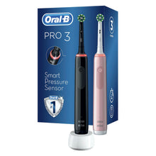  Oral-B Pro 3 3900 Black and Pink Electric Toothbrush Set - Gift Edition - 4
