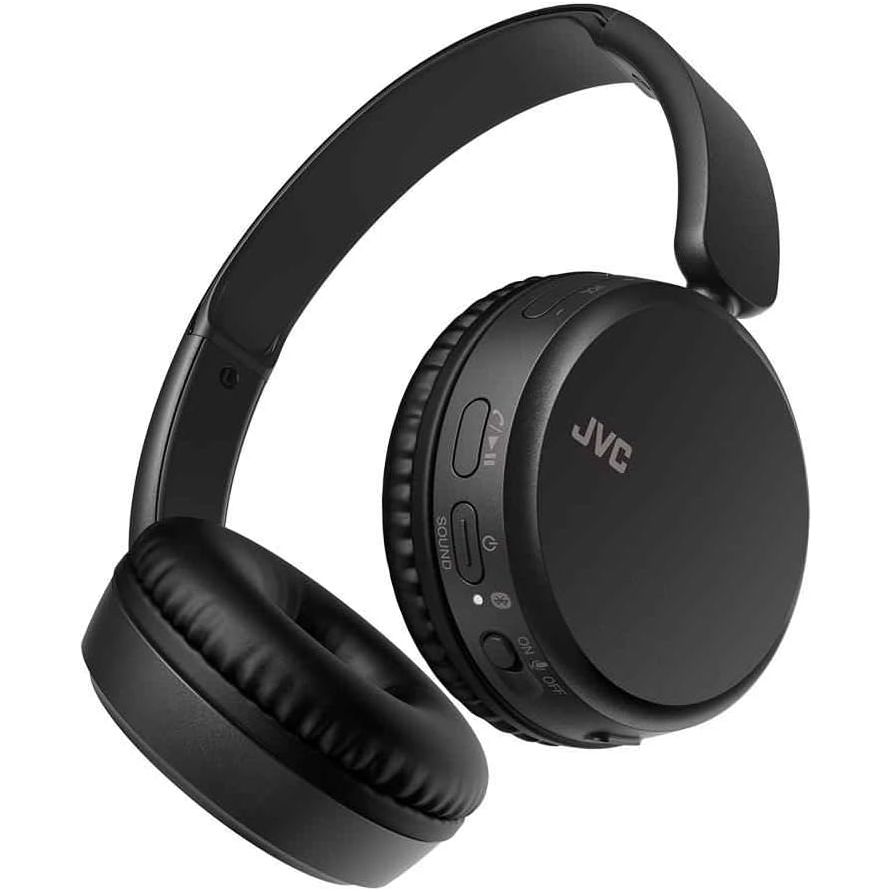 JVC HA-S36W-B Headphones - Black - 6