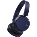 JVC HA-S36WA Bluetooth 5.2 Headphones Lightweight Over Ear - Blue - 1