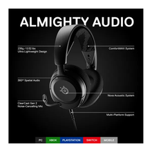 STEELSERIES Arctis Nova 1 - 7.1 Gaming Headset - Black - 2