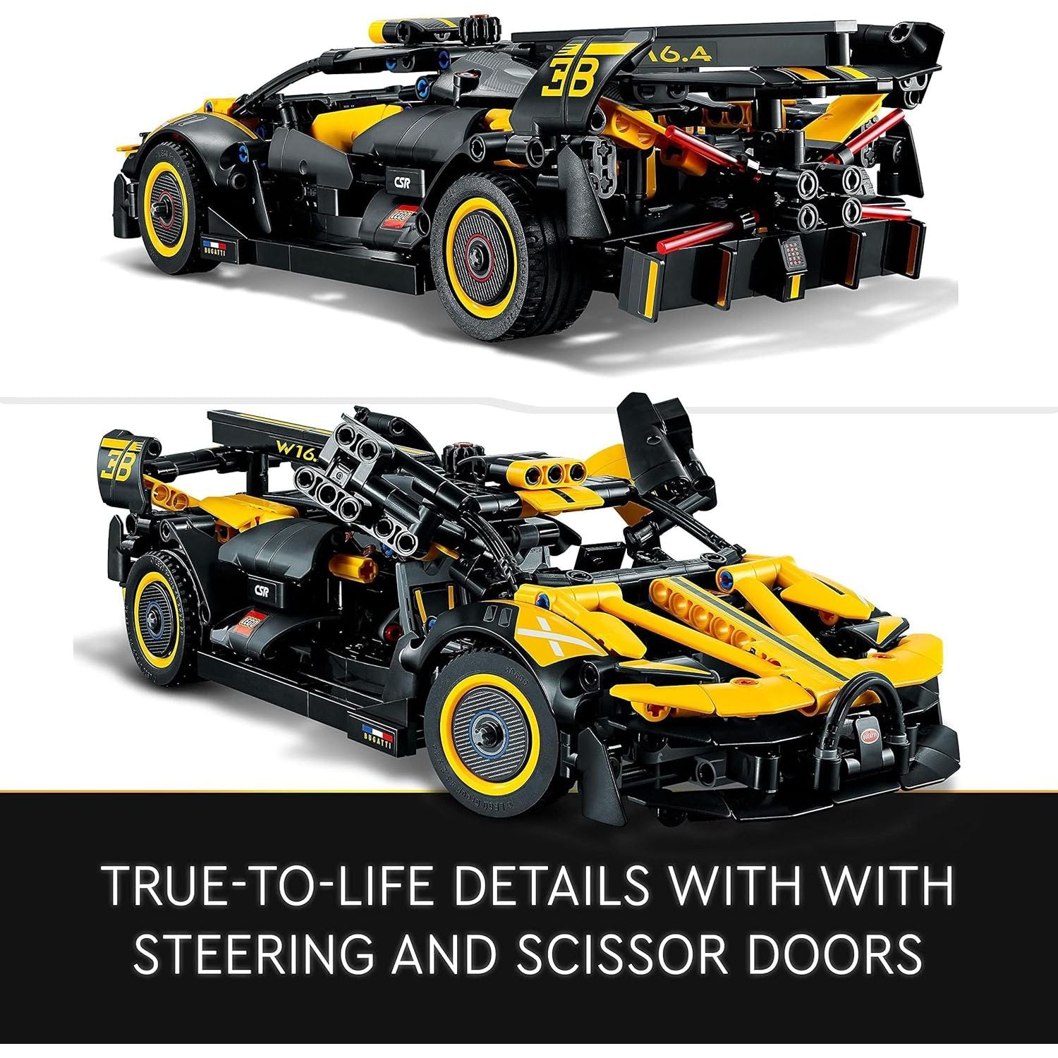 LEGO Technic Bugatti Bolide Model Car Toy Building Set 42151 - 3