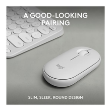 LOGITECH Pebble 2 Combo Wireless Keyboard & Mouse Set - Offwhite - 2