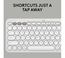 LOGITECH Pebble 2 Combo Wireless Keyboard & Mouse Set - Offwhite - 3