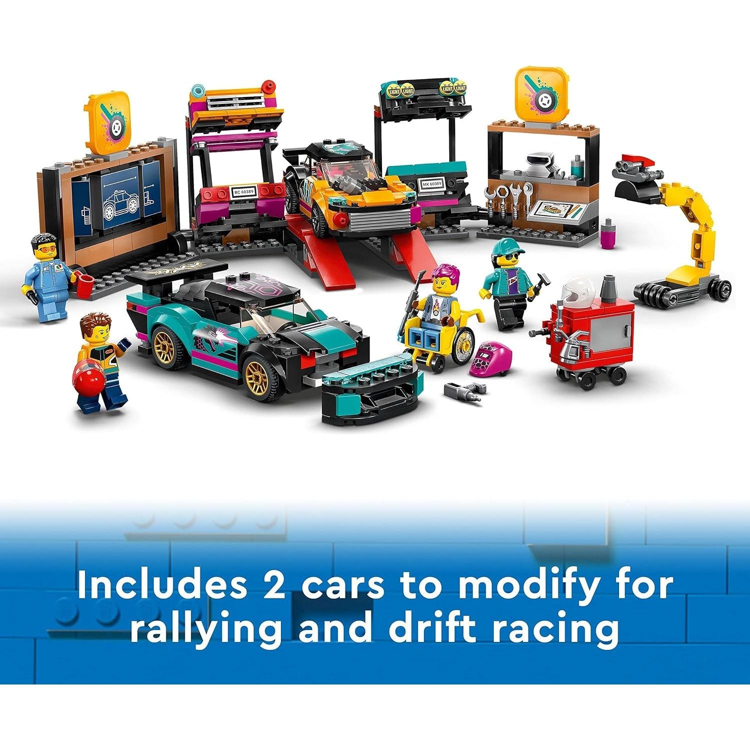 LEGO City Custom Car Garage Toy Set - 60389 - 3