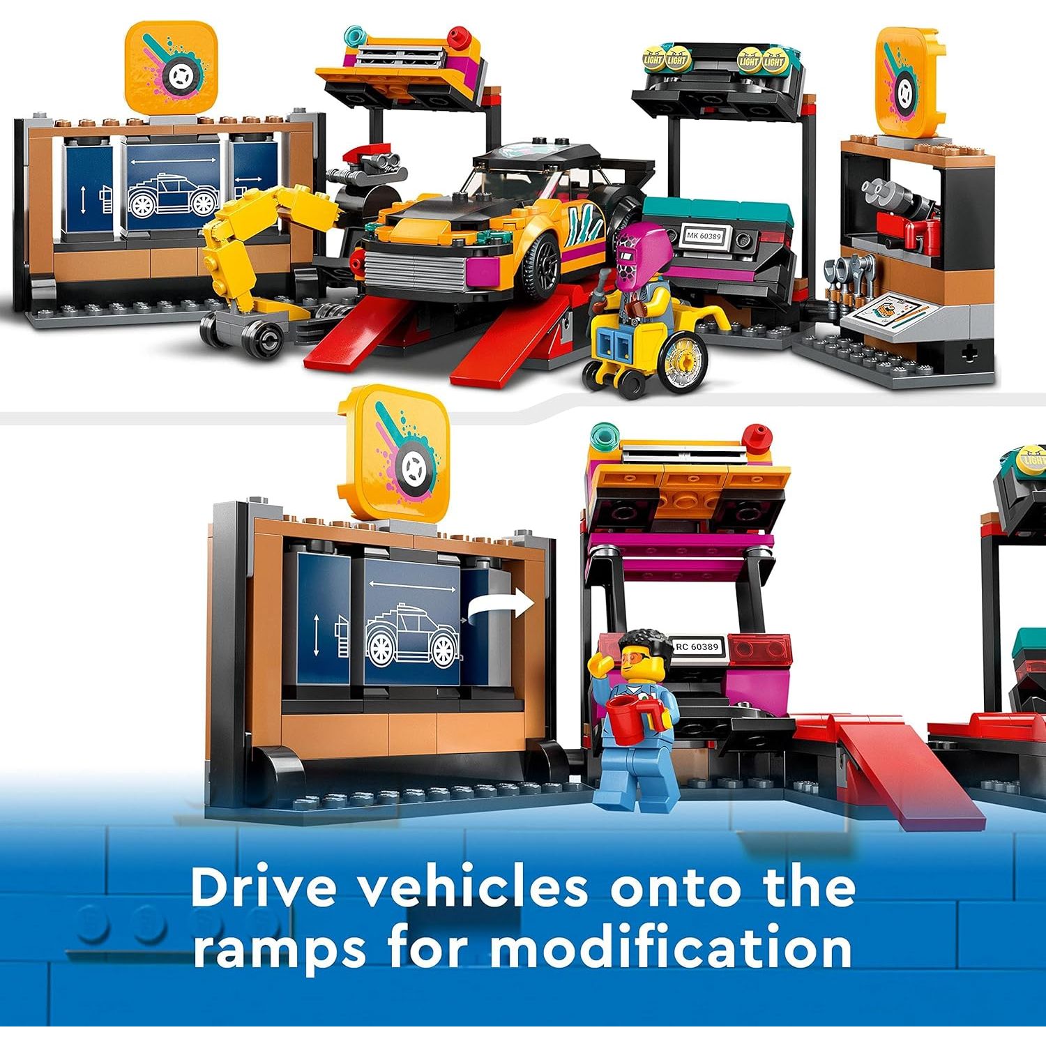 LEGO City Custom Car Garage Toy Set - 60389 - 5