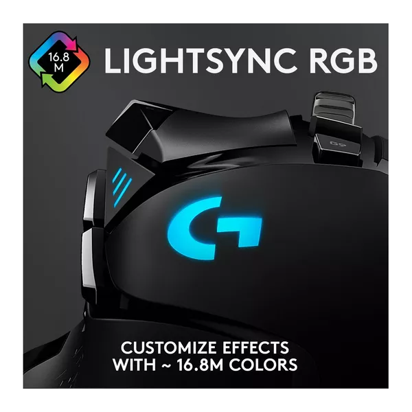 LOGITECH G502 Hero Optical Gaming Mouse - 7