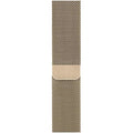 Apple Watch 44mm Milanese Loop Strap, Gold - 1