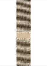 Apple Watch 44mm Milanese Loop Strap, Gold - 1