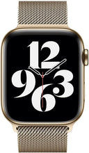 Apple Watch 44mm Milanese Loop Strap, Gold - 3