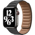 Apple Watch Leather Link (40mm) - Black - Small - 1