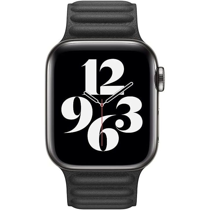 Apple Watch Leather Link (40mm) - Black - Small - 2