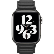 Apple Watch Leather Link (40mm) - Black - Small - 2