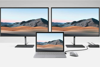 Microsoft Surface Dock 2 with 4 USB-C, 2 USB-A, Ethernet & Audio Ports - 5