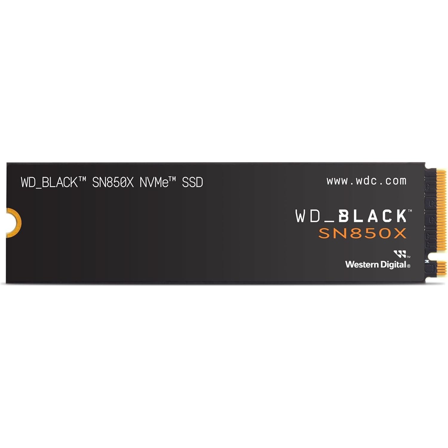 WD_BLACK SN850X 1TB NVMe M.2 2280 SSD - PCIe Gen4, 7300 MB/s Read, 6300 MB/s Write, Gaming Expansion - Black - 1